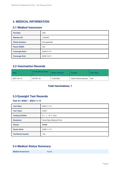 Seamans Book Profile PDF Example - Page 2