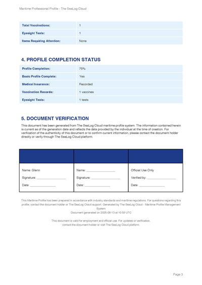 Seamans Book Profile PDF Example - Page 3