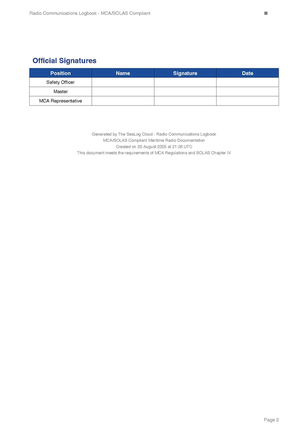 Incident Reports - Page 2